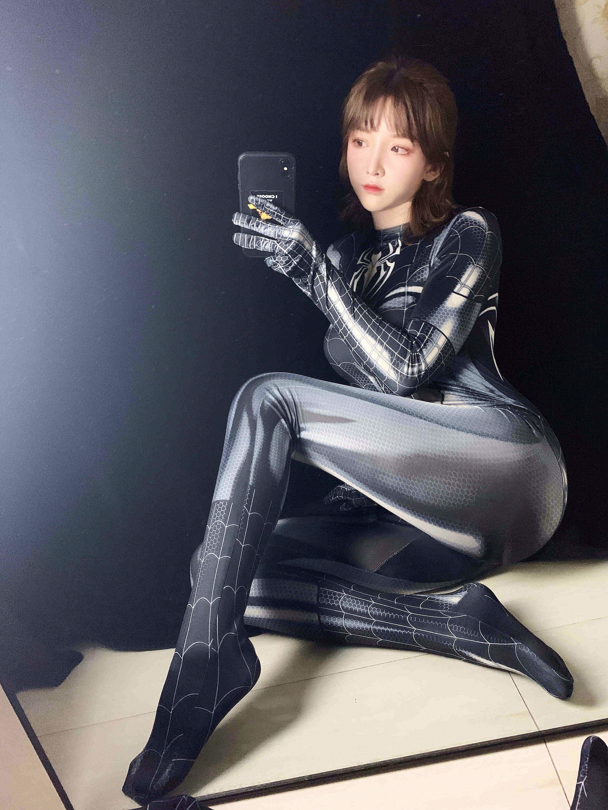 图片[1]-一小央泽 – NO.054 黑蜘蛛 [30P]-XikXak